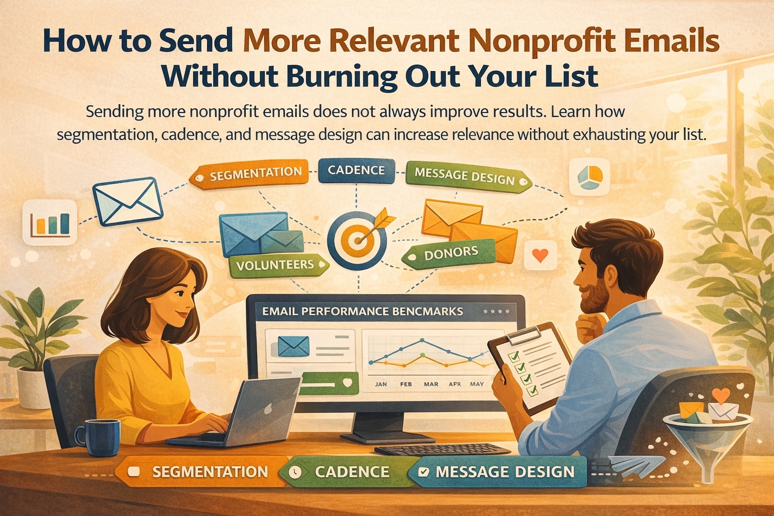 How to Send More Relevant Nonprofit Emails Without Burning Out Your List